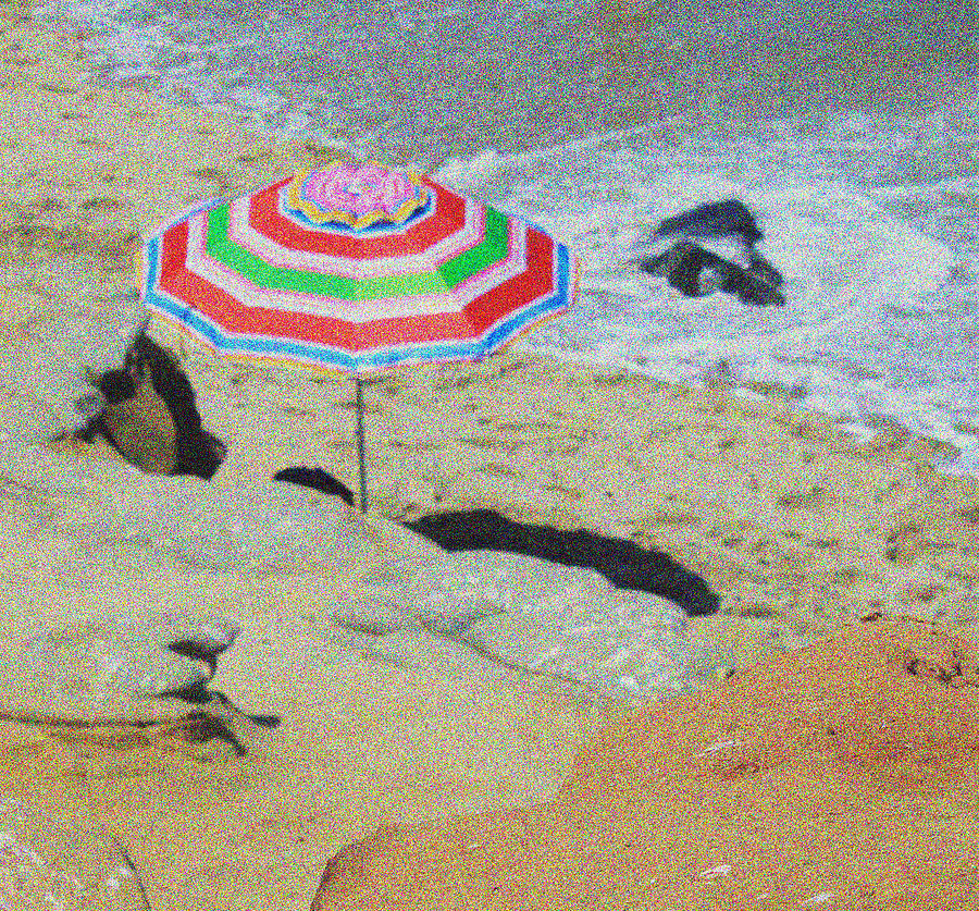 Beach Umbrella Photograph by Jan Garcia