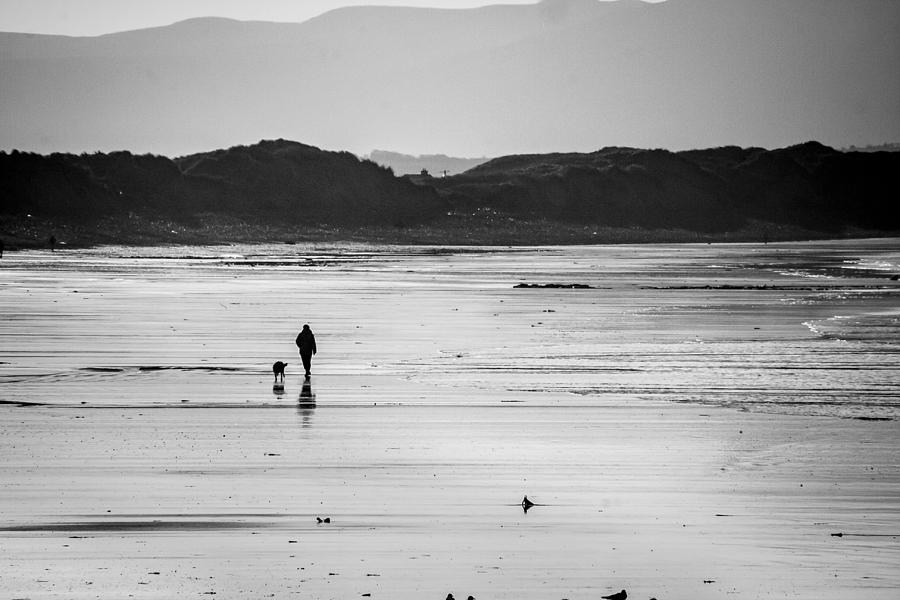 Beach Walk Photograph by Mark Callanan