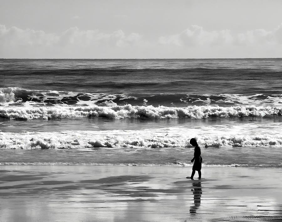 Beach Walker 30 Photograph by Michael Schwartzberg - Fine Art America