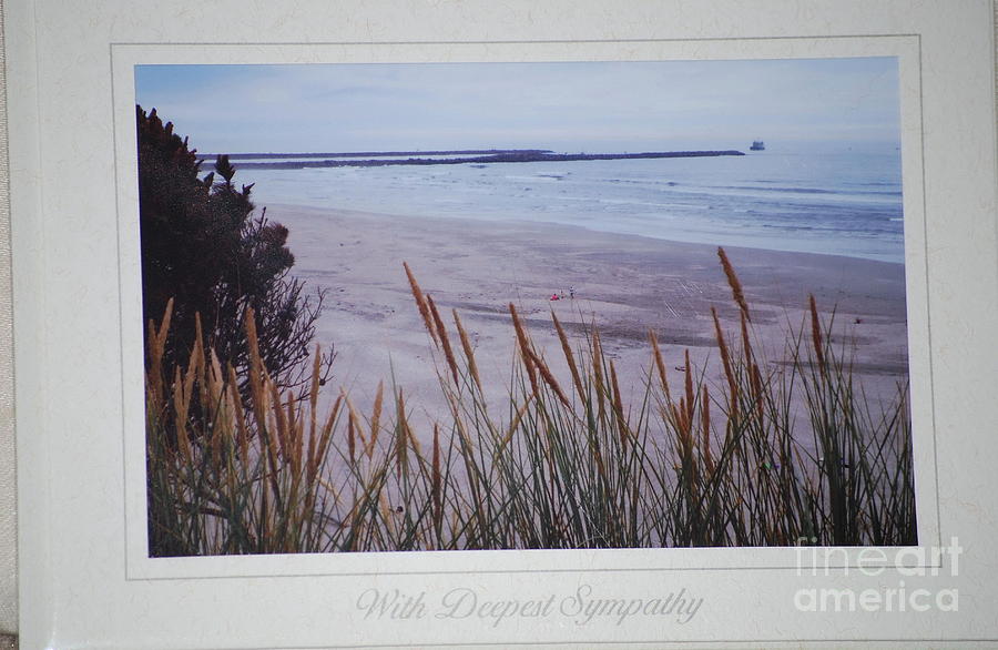 Beach  With Deepest Sympathy Photograph by Sharon Elliott