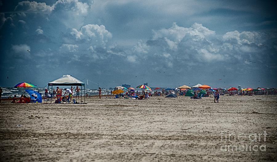 Beachbrellas Photograph by Ken Williams
