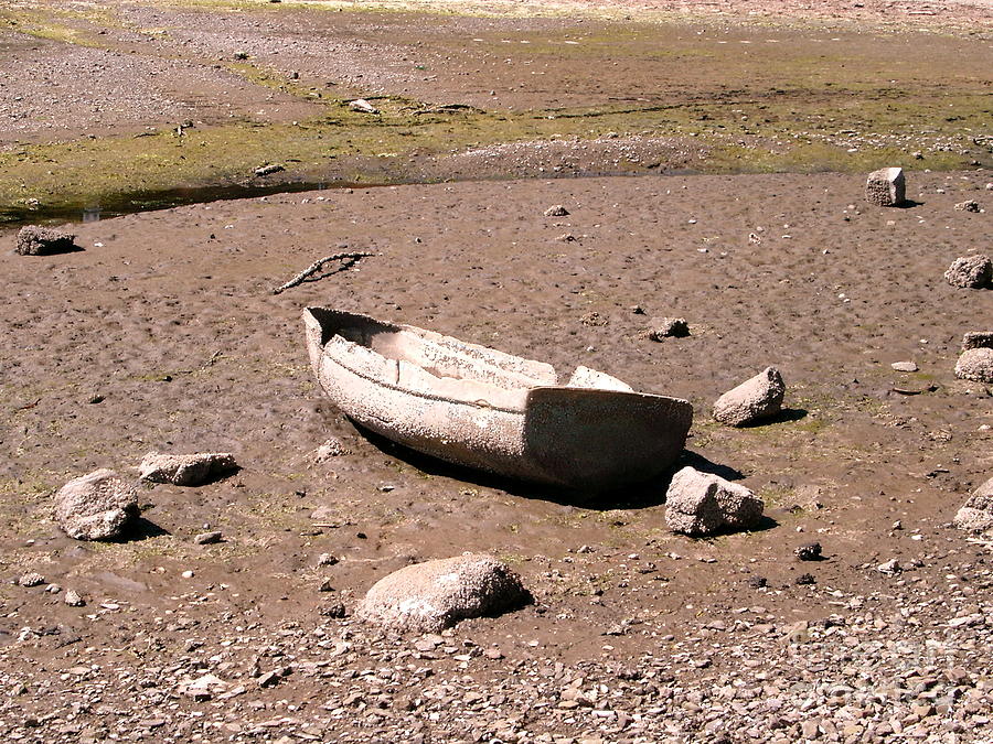 Beached Boat Photograph by Joyce Gebauer