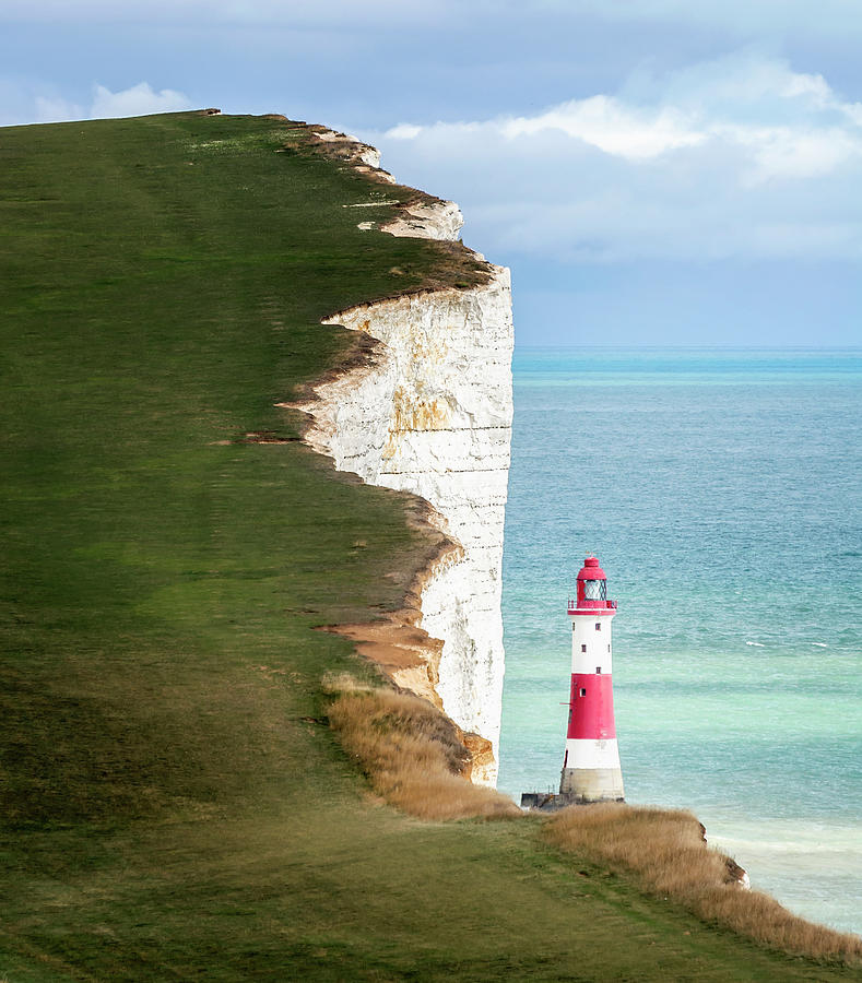 Beachy Head And Lighthouse Photograph by Phil Hartland Images