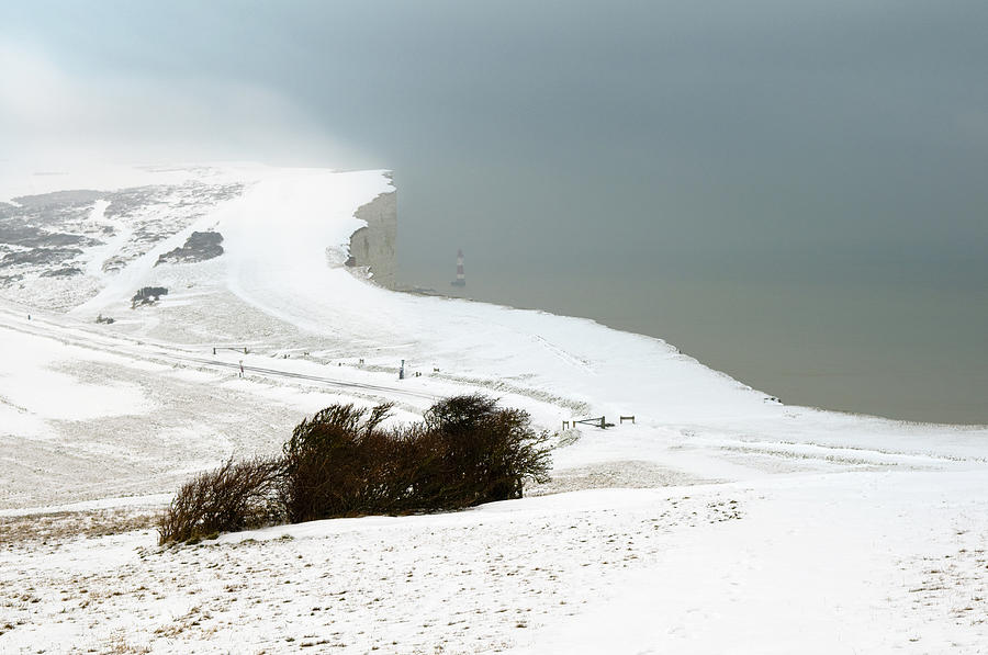 Beachy Head In Winter Photograph