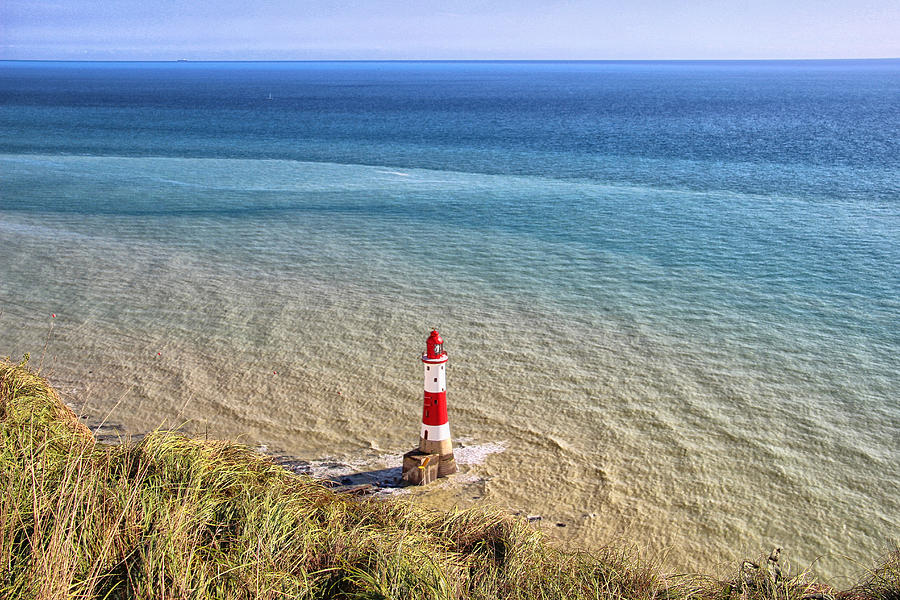 Beachy Head lighthouse, South Downs Photograph by larigan - Patricia Hamilton