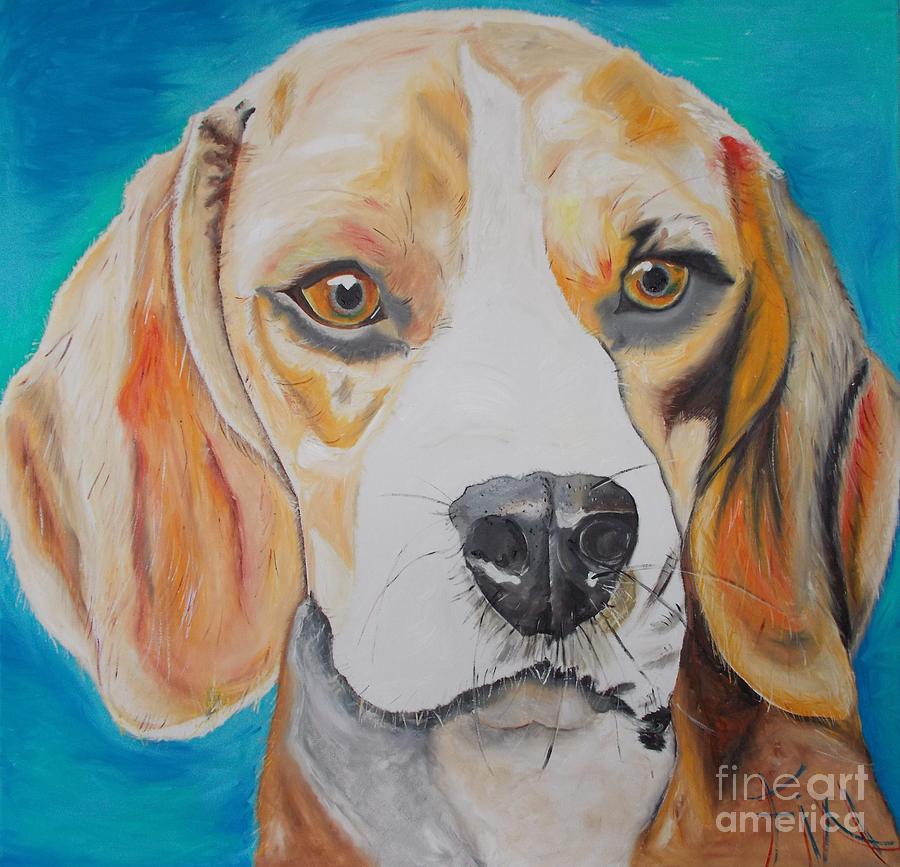 Beagle Painting by PainterArtist FIN
