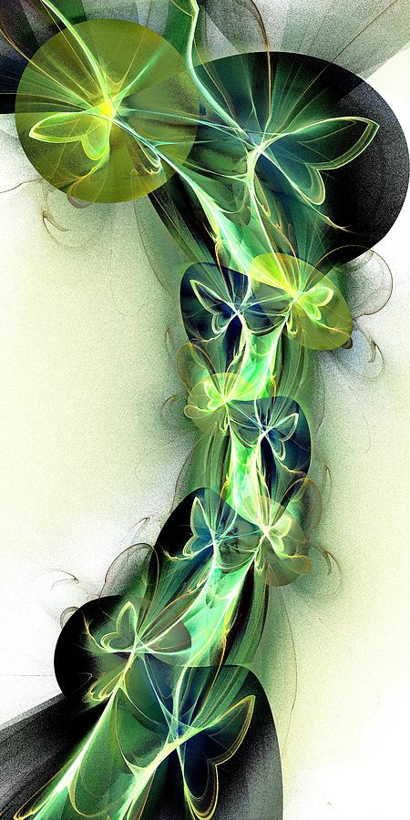 Fairy Digital Art - Beanstalk by Anastasiya Malakhova