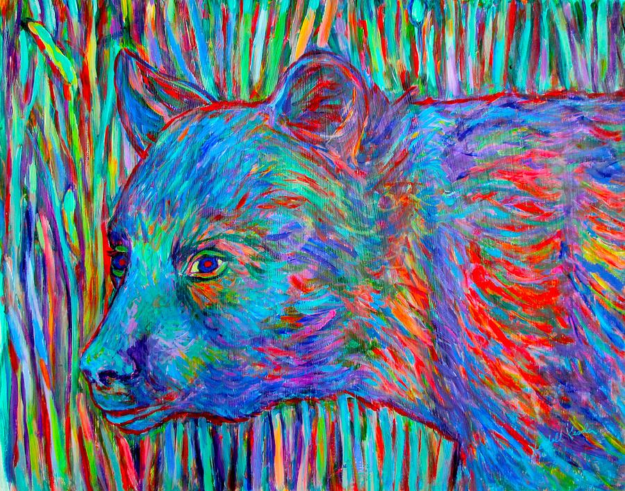 Bear Beauty Painting by Kendall Kessler