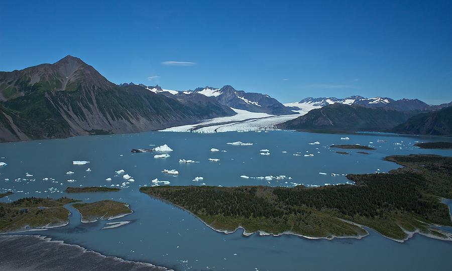 Bear Glacier Seward Alaska Photograph by Michael W Rogers