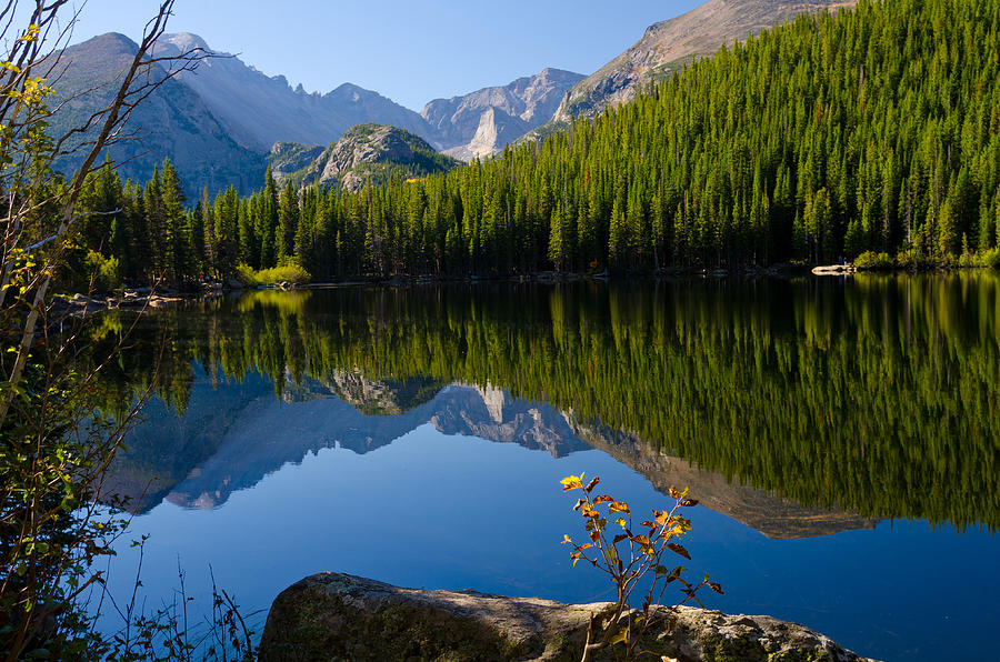 Bear Lake Reflection Photograph by John Hoffman