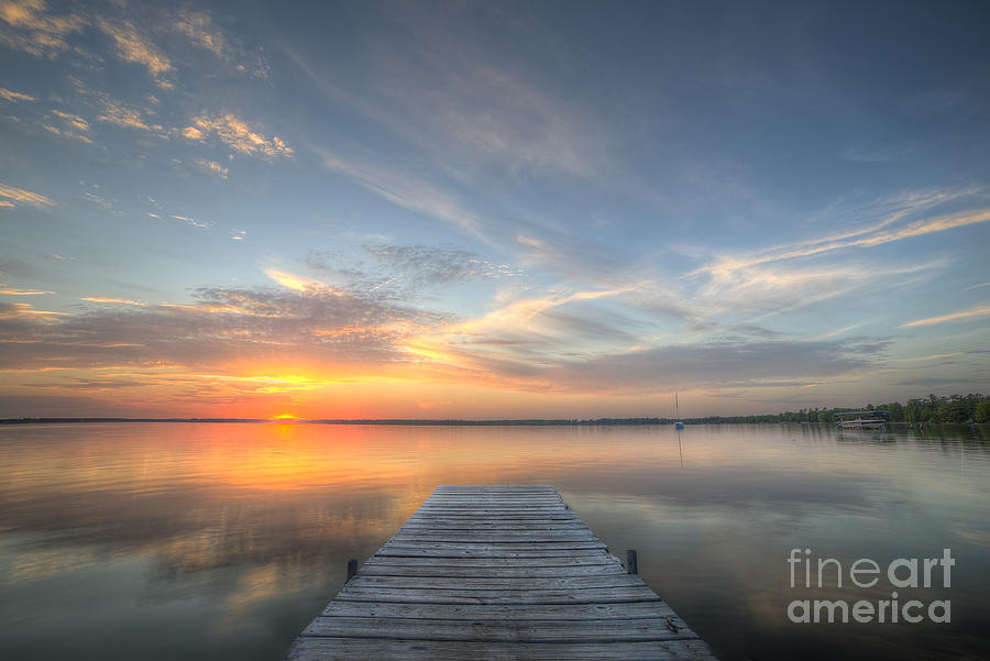 Sunset Photograph - Bear Lake Sunset by Twenty Two North Photography