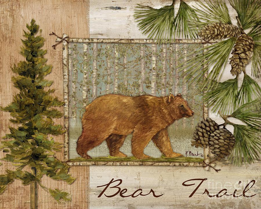 Deer Painting - Bear Trail by Paul Brent