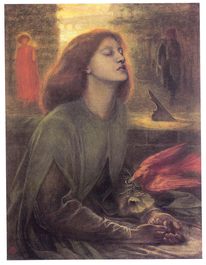 Dante Gabriel Rossetti Painting - Beata Beatrix by Dante Gabriel Rossetti