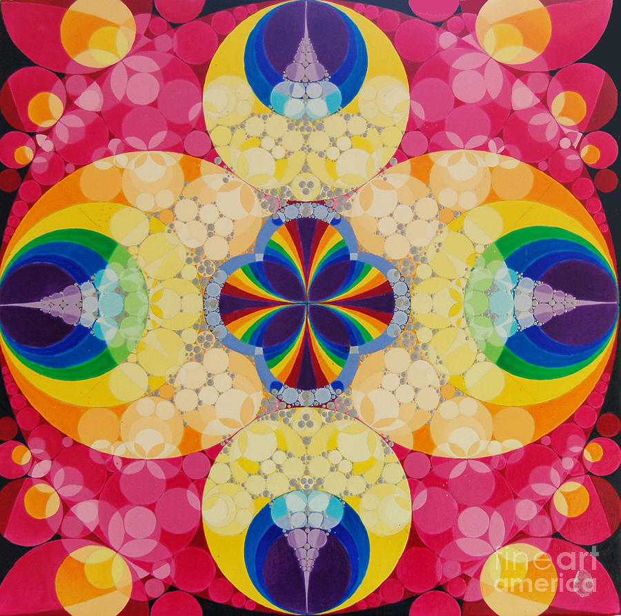 Rainbow Painting - Beatific by Nofirstname Aurora Rainbow Painting - Beatific by Nofirstname Aurora