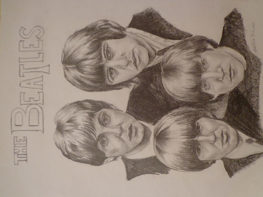 Beatles Drawing by Chelsea Simunek | Fine Art America