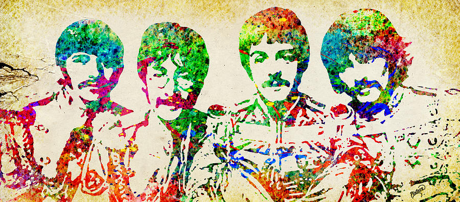 Den Digital Art - Beatles Sgt. Peppers  by Patricia Lintner