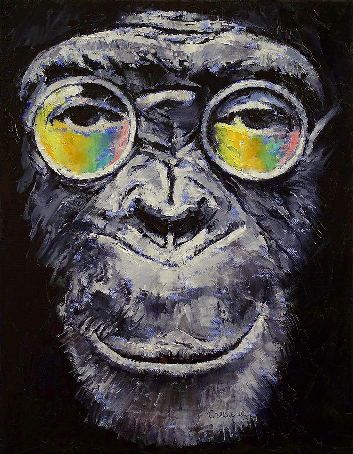 John Lennon Painting - Beatnik by Michael Creese