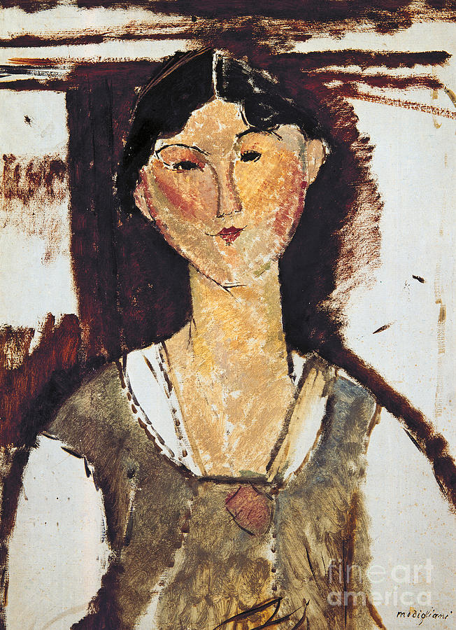 Beatrice Hastings Painting by Amedeo Modigliani