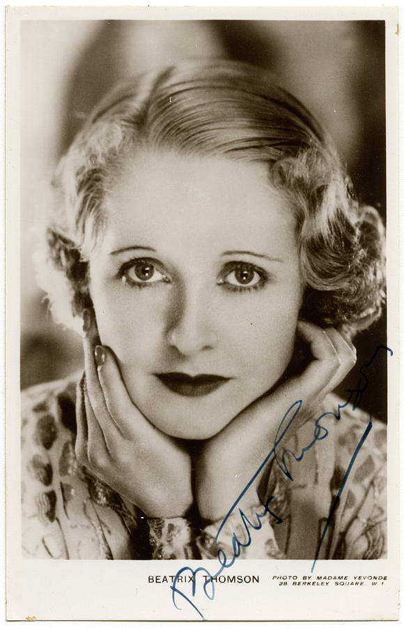 Beatrix Thomson 1900 1986 Actress by Mary Evans Picture Library