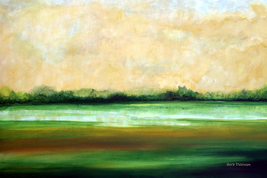 Beaufort South Carolina Painting by Herb Dickinson