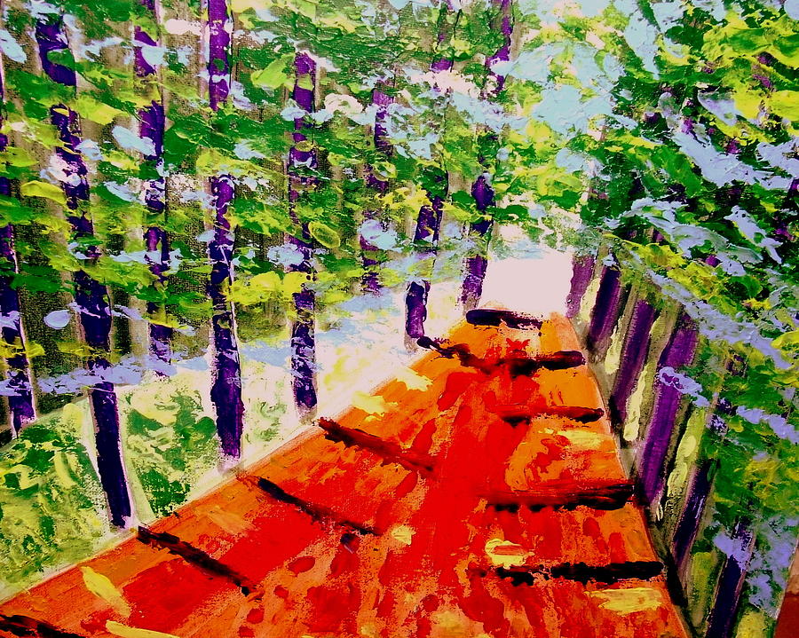 Beaus Vista Painting by Rusty Gladdish