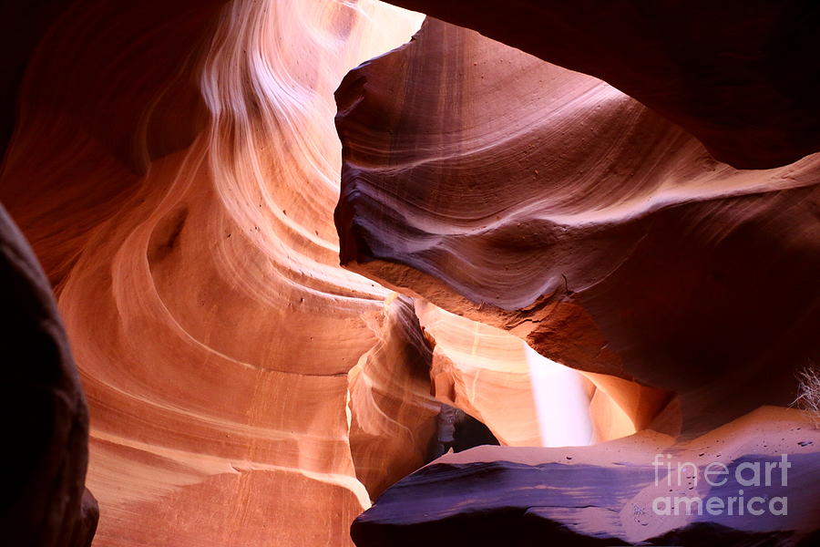 Antelope Canyon Photograph - Beautiful Antelope Canyon Colors by Christiane Schulze Art And Photography