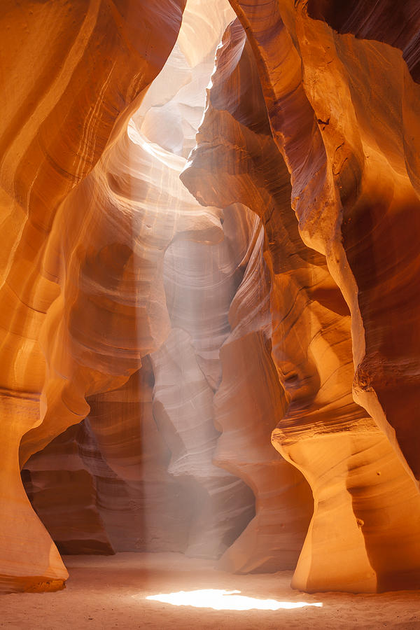 Antelope Canyon Photograph - Beautiful Antelope Canyon by Melanie Viola