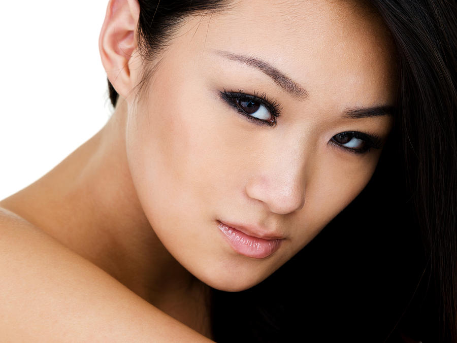 Beautiful Asian woman Photograph by John Sommer