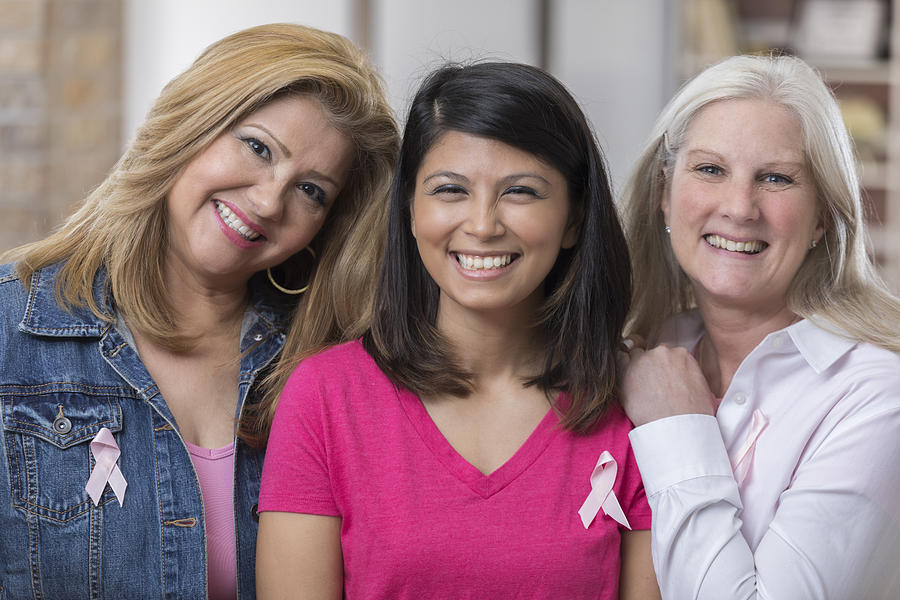 Beautiful breast cancer survivors Photograph by Steve Debenport