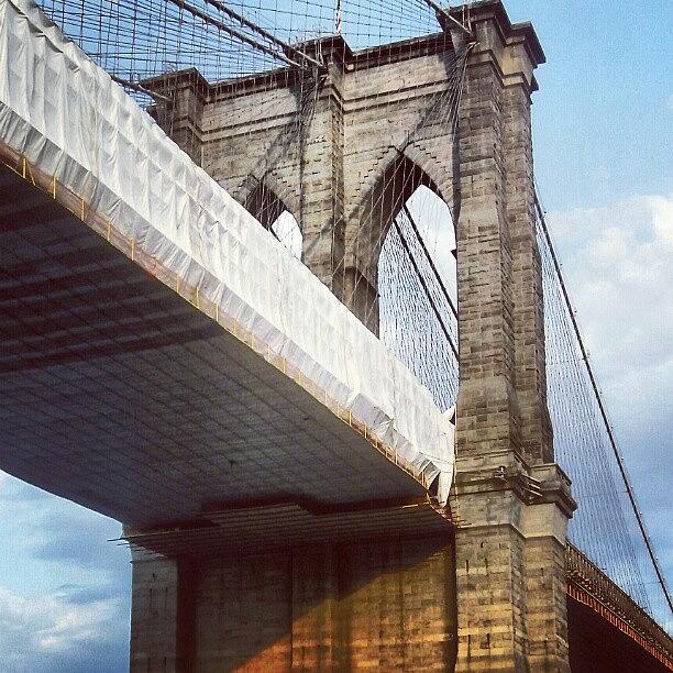 Architecture Photograph - #beautiful #bridge #love #newyorkcity by Thays S