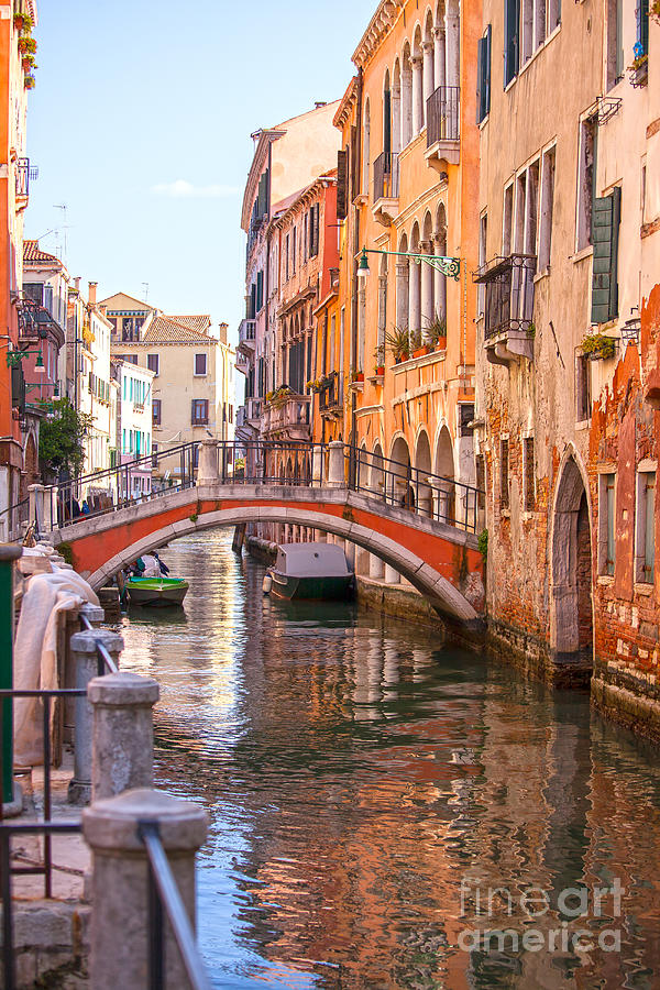 Lovely canal in Venice Photograph by Patricia Hofmeester