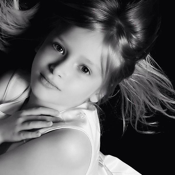 Portrait Photograph - #beautiful #child #girl #beauty #style by Lsl Studios