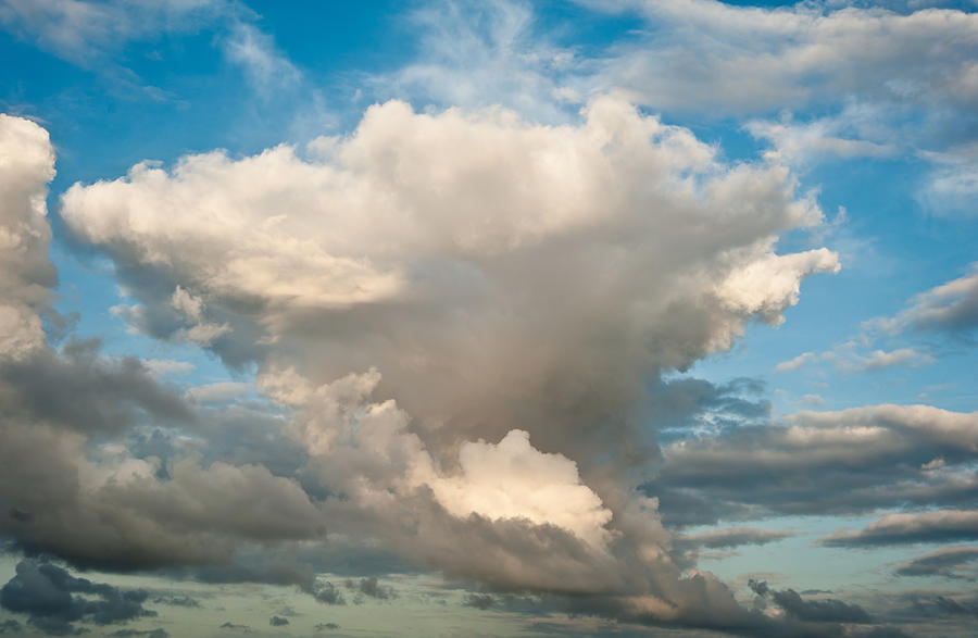 Pattern Photograph - Beautiful cloud formations  by Matthew Gibson