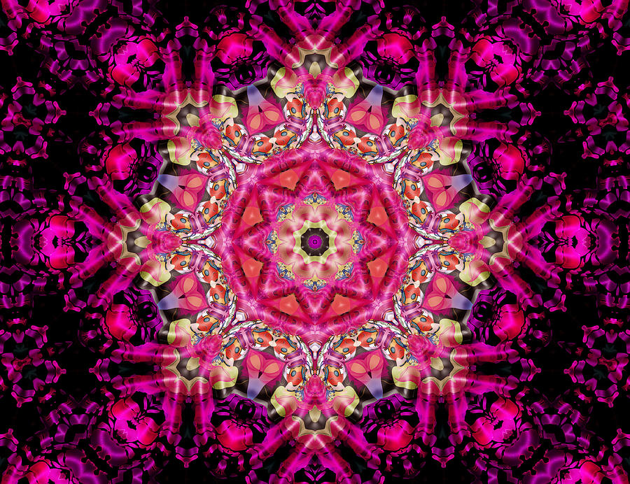 Beautiful dreamy mandala Digital Art by Montsedesign Art - Fine Art America