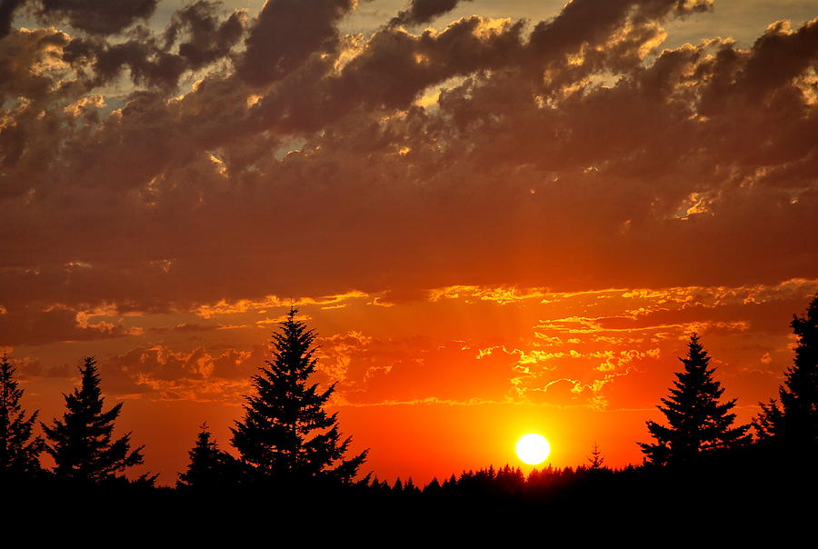 Sunset Photograph - Beautiful Evening IIl by Kathy Sampson