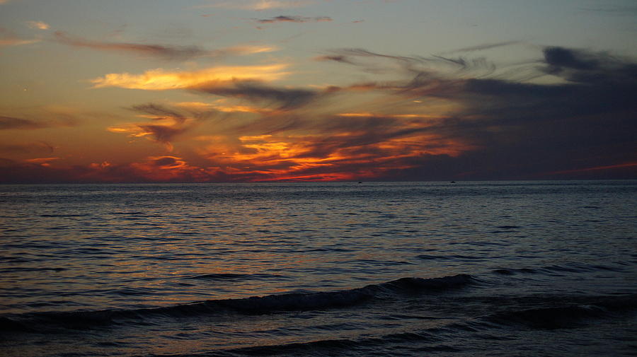 Beautiful Evening Sunset.....  The Best Of Coastal Living  Photograph by Rosemarie E Seppala