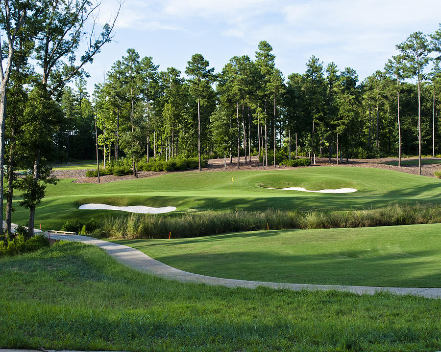 Beautiful Golf Hole Photograph by Brett Price