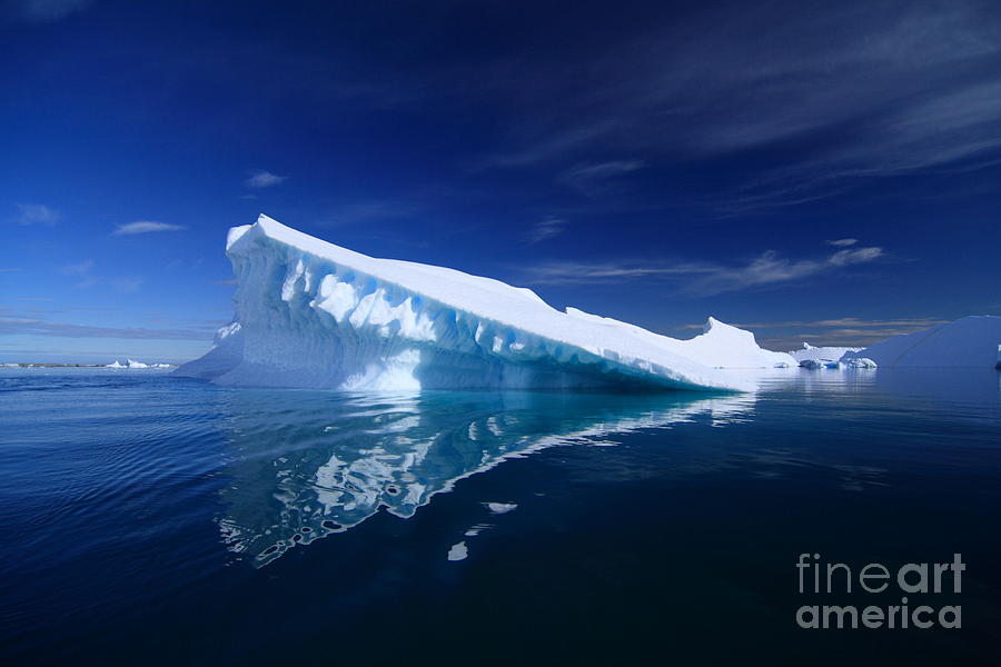 Beautiful Iceberg Photograph by Boon Mee