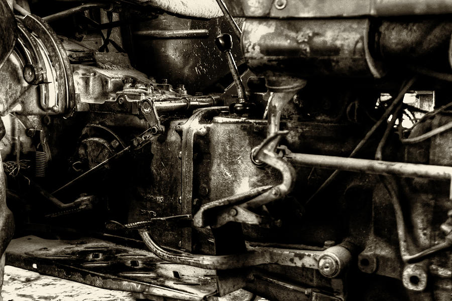 Old Farm Engines Photograph by Doc Braham