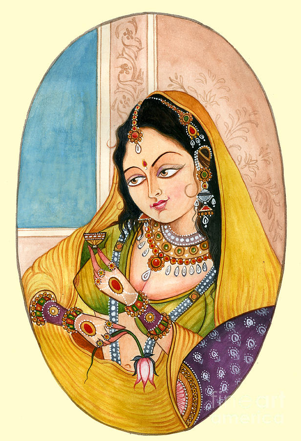 Beautiful Lady Painting