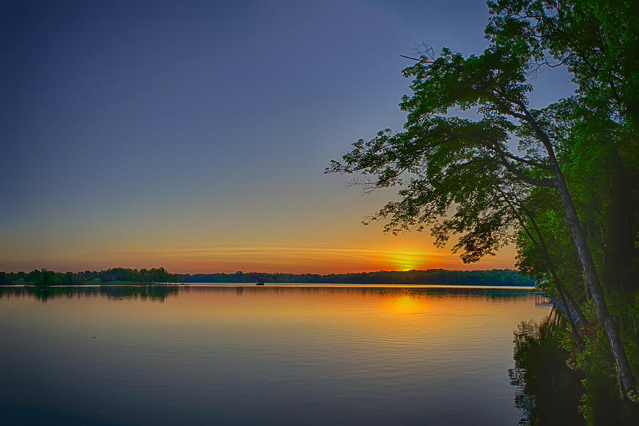 Beautiful Lake Sunrise Photograph