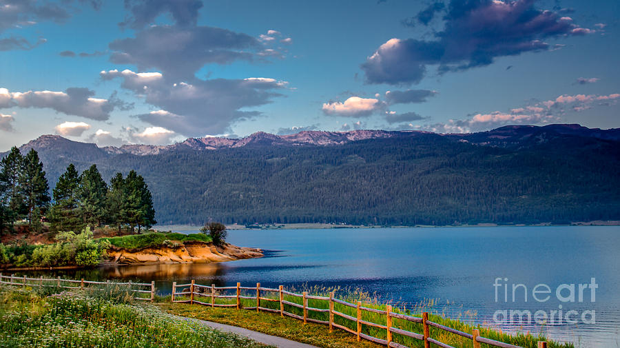 Beautiful Lake View Photograph by Robert Bales