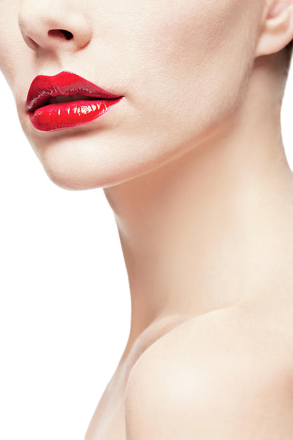 Beautiful Lips Photograph by Ultramarinfoto