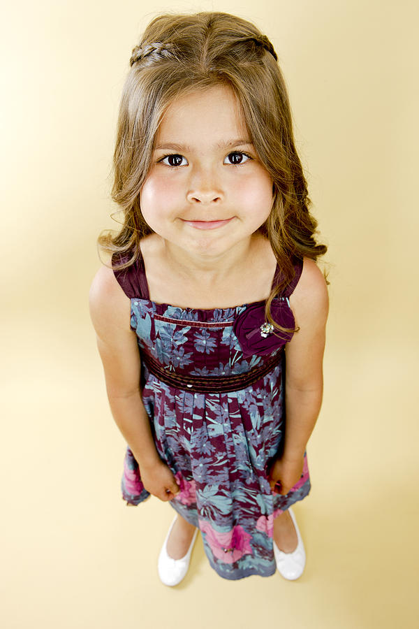 Cool Photograph - Beautiful Little Girl by Anna Bryukhanova