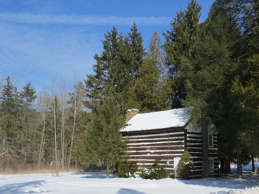 Beautiful Log House Photograph by Jeanette Oberholtzer