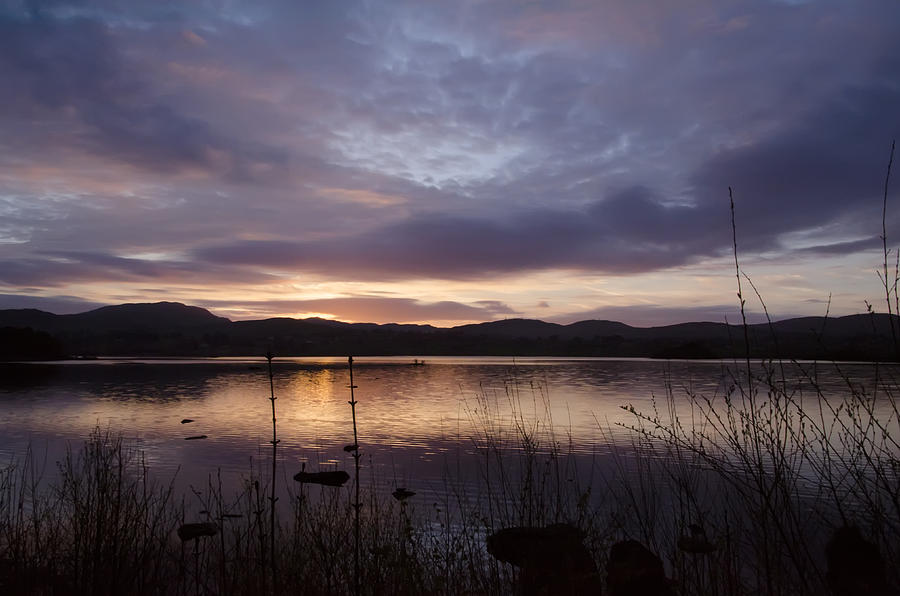 Beautiful Lough Eske in Donegal Ireland at Sunrise Photograph by Bill Cannon