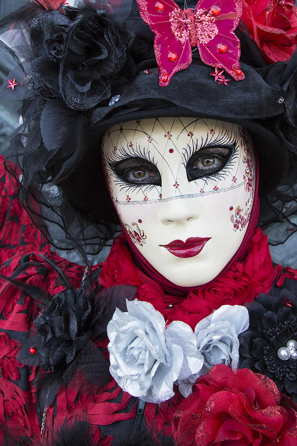 Beautiful Mask of Carnival Photograph by Linda D Lester - Fine Art America