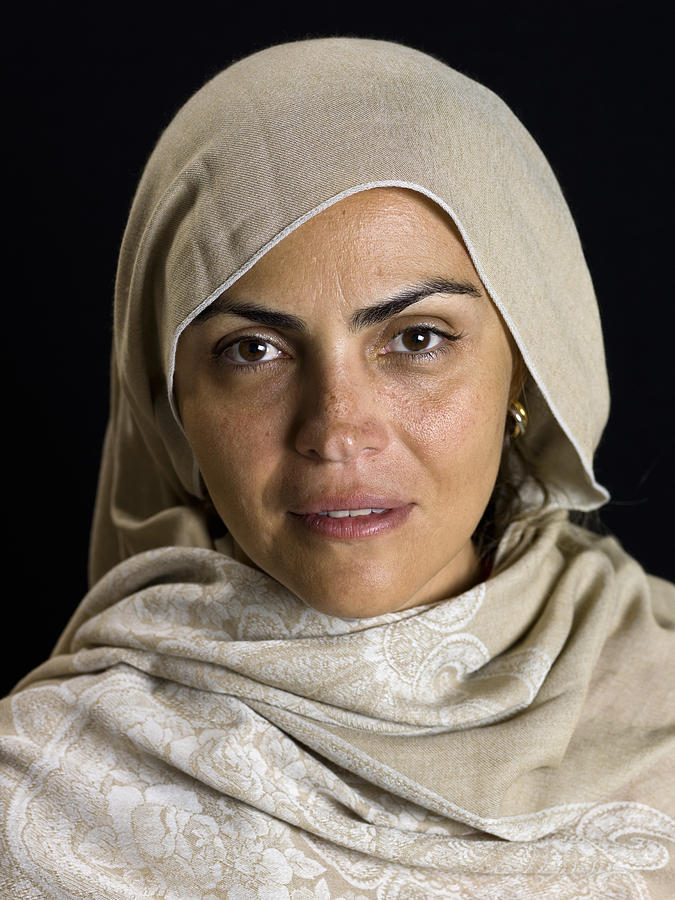 Beautiful Middle Eastern Mature Woman (no make up) Photograph by Juanmonino