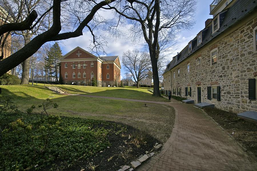 Beautiful Moravian College Campus Photograph