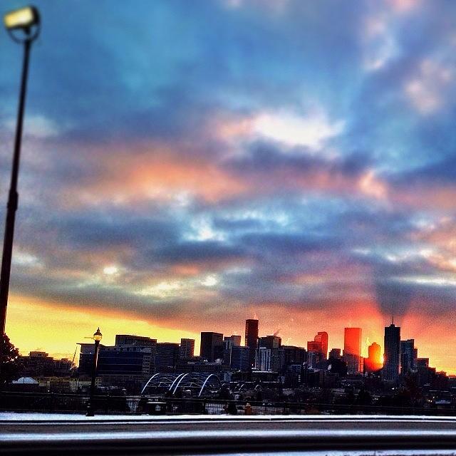 Denver Photograph - #beautiful Morning Here In #denver by Seth Hill